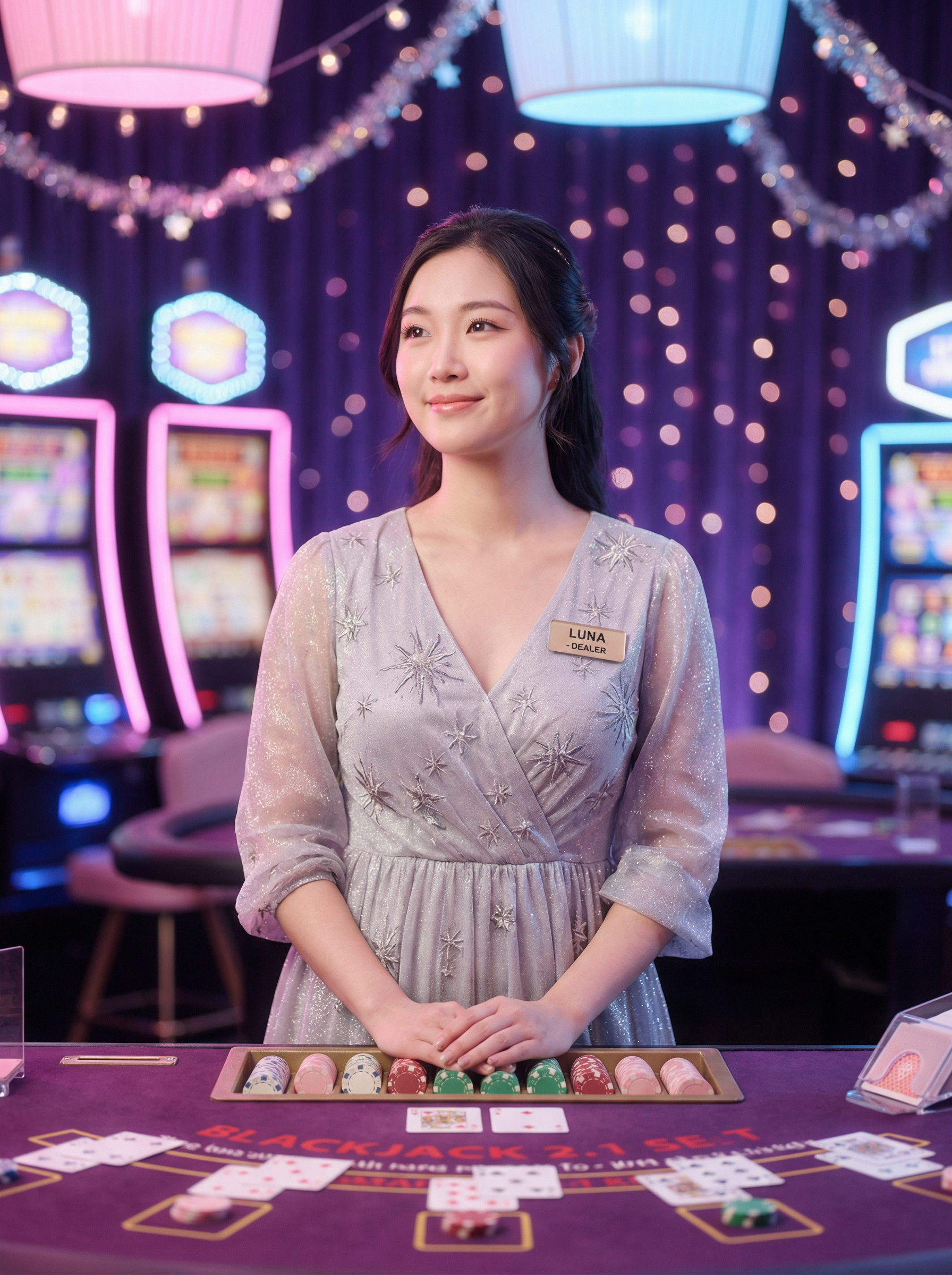 问鼎娱乐 - 问鼎荷官Luna